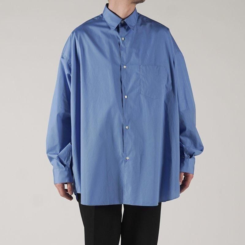 Graphpaper] Broad L/S Oversized Regular Collar Shirt | INS ONLINE