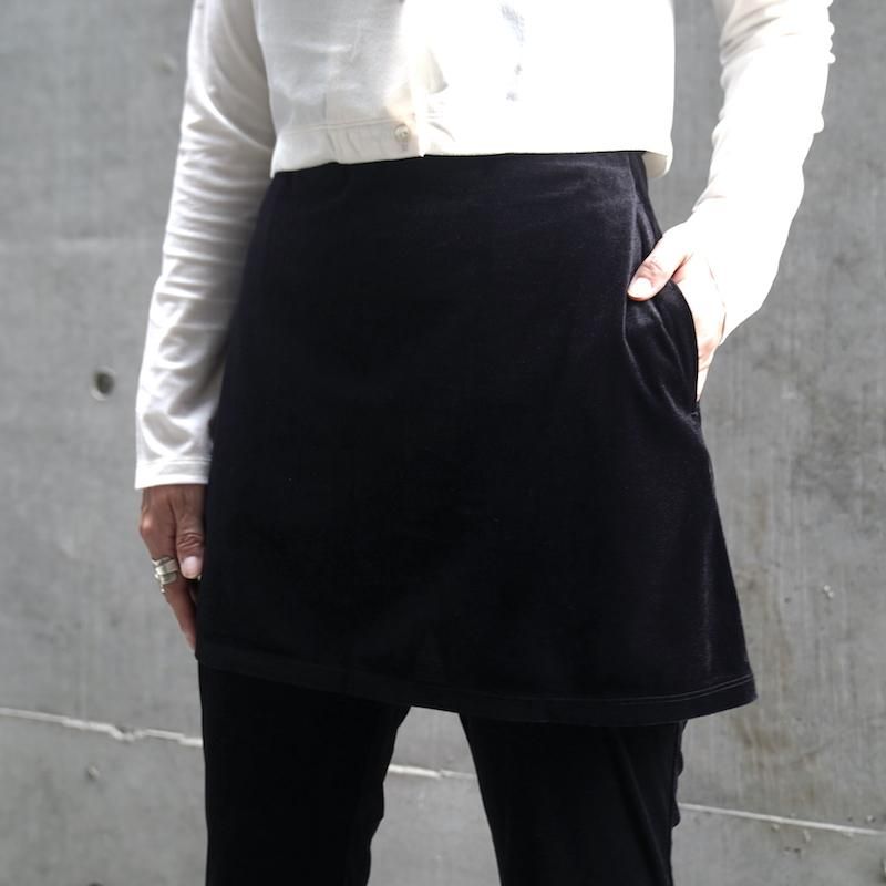 パンツ pheeny Sheer velour layered pants PHEENY] フィーニー Sheer velour layered pants(BROWN)