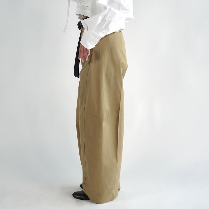 HYKE チノパンKHAKI サイズ1 ハイク HYKE チノパンツ ワイドパンツ 1 ベージュ 172-13094 /HN