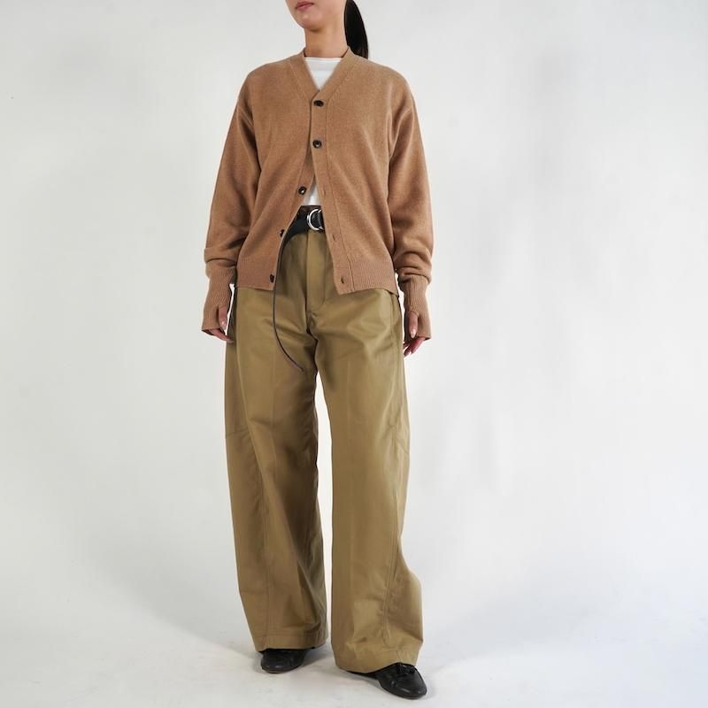 green hykeデザイナー　パンツ　早い者勝ち HYKE（ハイク）の「＜HYKE (ハイク) ＞ ベイカーパンツ