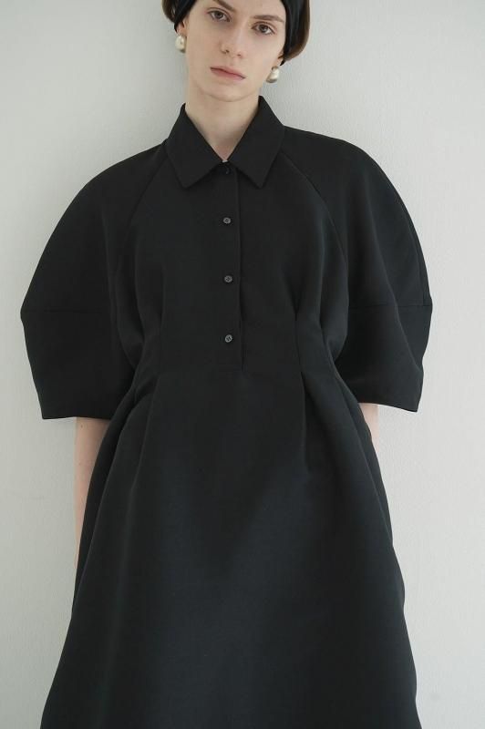 【CLANE クラネ】FORM SLEEVE ONEPIECE CLANE] クラネ FORM SLEEVE ONEPIECE(BLACK)