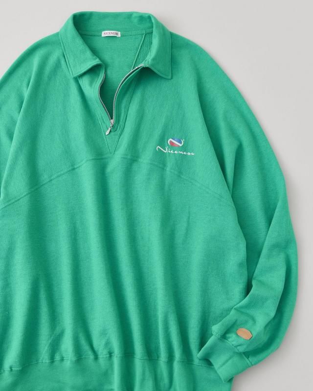 NICENESS] ナイスネス R.PARADA / LIGHTWEIGHT SWEAT HALF-ZIP