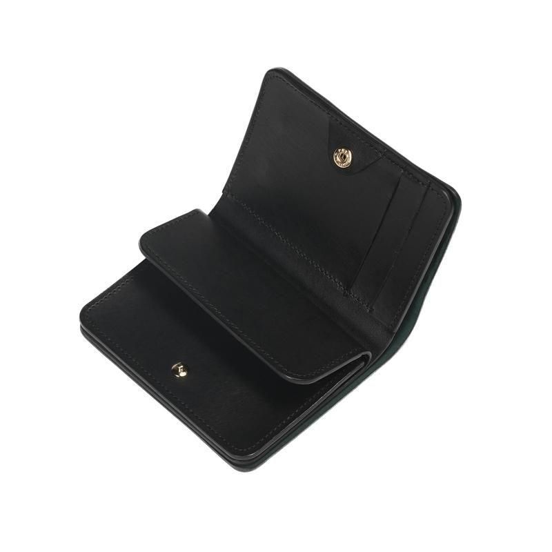 forme フォルメ Post wallet Cordovan ブラッ forme Post Wallet (Cordovan Black×DOUBLE Brown) – RECTOHALL
