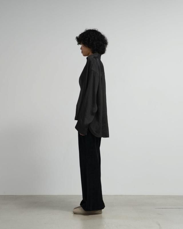 OHGA Skipper blouse スキッパーブラウス OHGA】シースルースキッパーブラウス skipper blouse