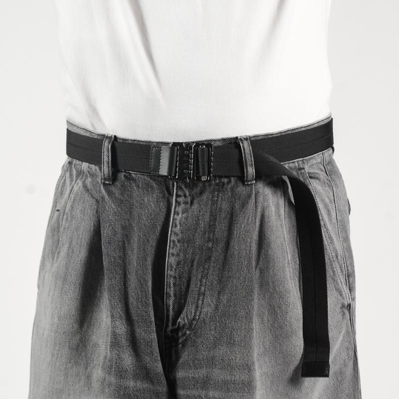 Graphpaper Nylon Riggers Belt ネオンイエロー 1 Graphpaper - Nylon Riggers Belt -ベルト-（Yellow / イエロー
