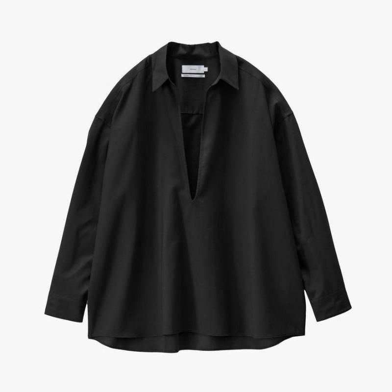 Graphpaper] グラフペーパー Techno Wool Tropical Skipper Shirt