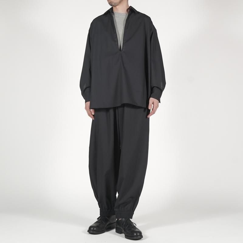 グラフペーパー　スキッパーシャツ　24ss graphpaper グラフペーパー ウール スキッパー シャツ “Wool