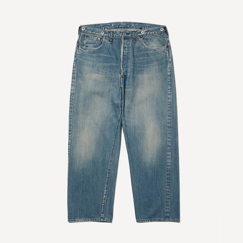 A.PRESSE アプレッセ　デニム　30/27 A.PRESSE - アプレッセ No.37 Washed Wide Denim Pants(25SAP-04