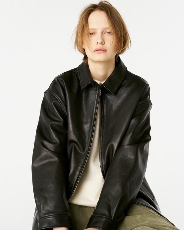 HERILL ヘリル Lamb leather Jacket シープ ライダース HERILL 