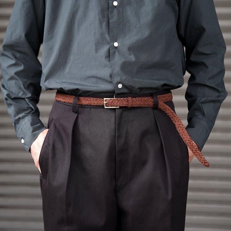 HEUGN Josh ベルト　ブラック　25aw HEUGN（ユーゲン）