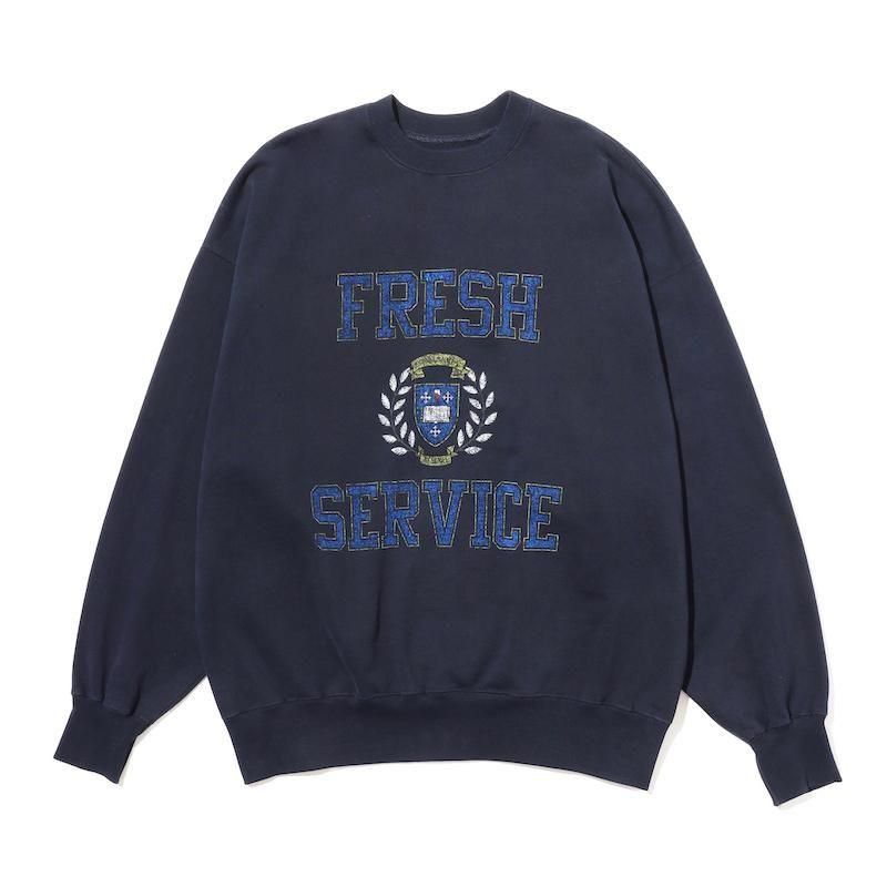 FreshService] フレッシュサービス LIGHT OZ CREW NECK SWEAT