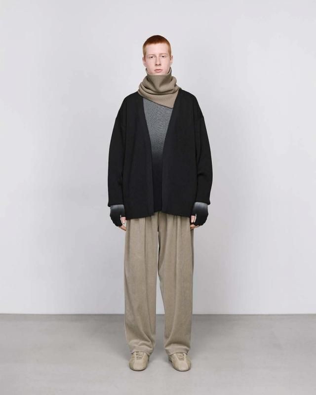 Graphpaper] グラフペーパー Compact Velour Easy Pants | INS