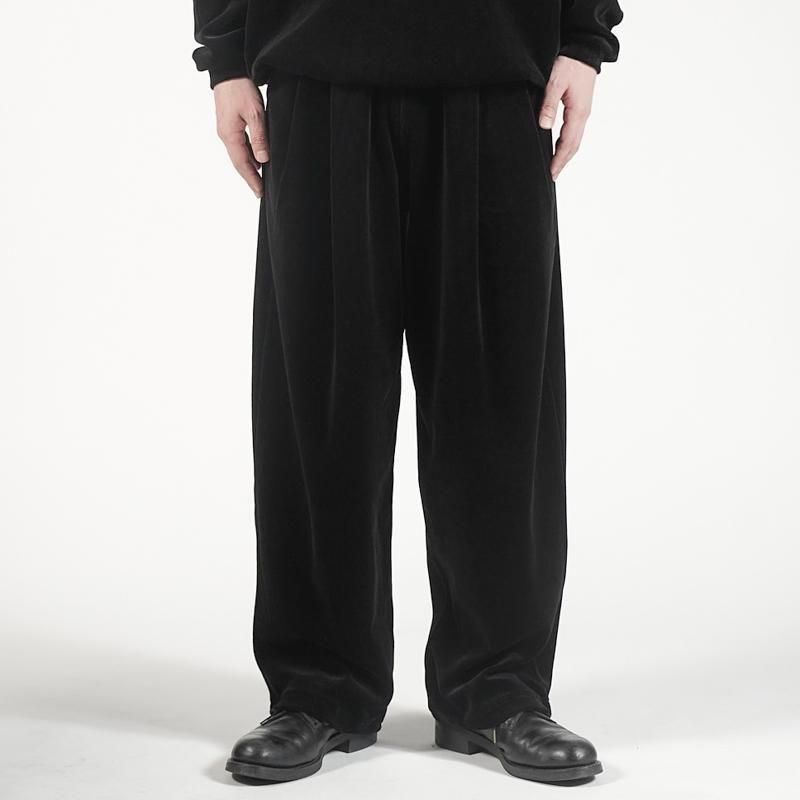 グラフペーパー　ベロアパンツ Compact Velour Easy Pants | Graphpaper(グラフペーパー