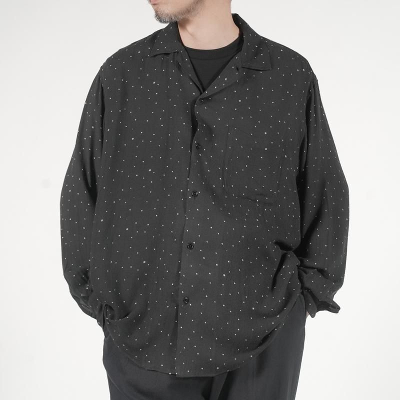 新品maatee&sons マーティアンドサンズ ドットシャツ dot レーヨン OP COLLLAR SHIRTS DOTS(1(MEN) Dot/ドット): MAATEE&SONS
