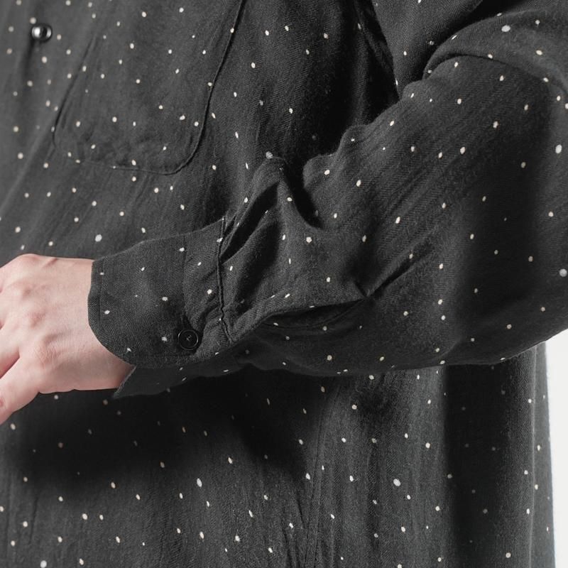 【25AW】【MAATEE&SONS】OP COLLLAR SHIRTS DOT MAATEE&SONS] マーティー & サンズ OP COLLLAR SHIRTS DOTS| INS