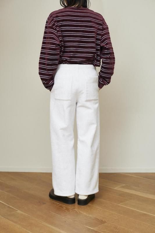 PHEENY フィーニー Velours border S/S フィーニー PHEENY フィーニー Velours border pants ベロアボーダーパンツ