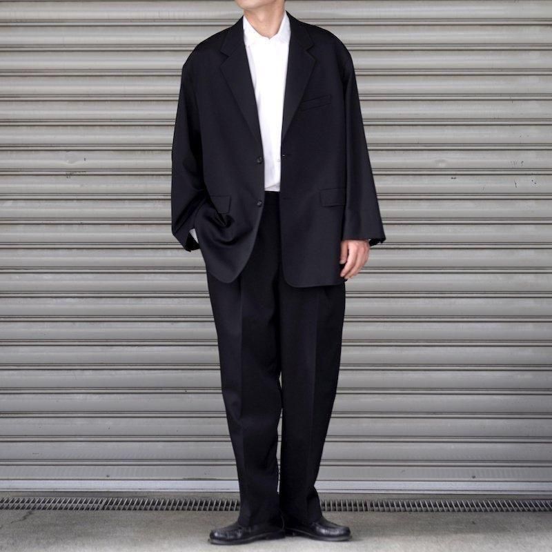 『Graphpaper』\"Scale Off Wool Jacket\" Scale Off Wool Jacket / BLACK | Graphpaper (MEN)(グラフ