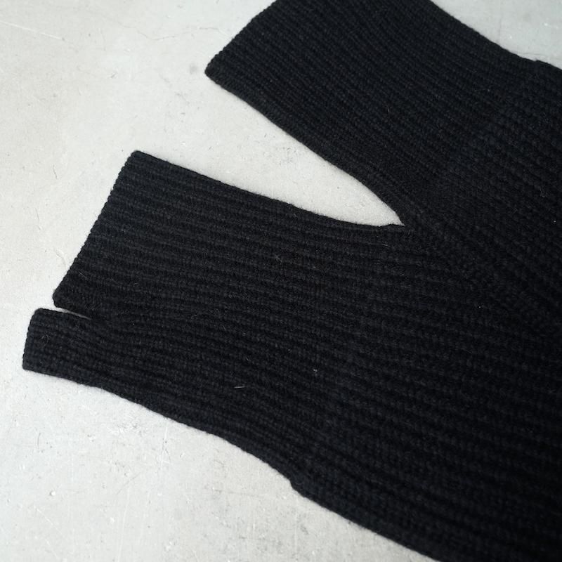 22AW【HYKE】ウール100% RIBBED SLEEVES アームニット HYKE] ハイク RIBBED KNIT WOOL ARM WARMERS(各色)