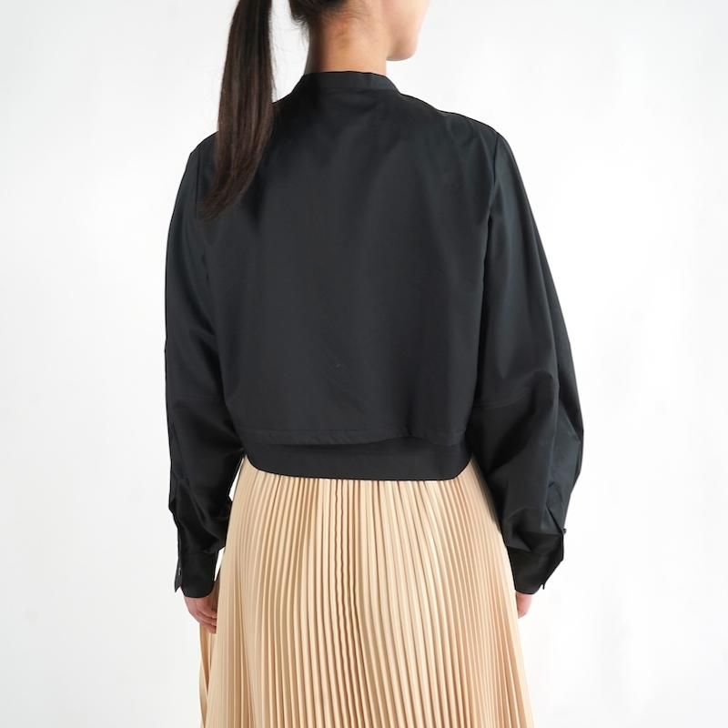 HYKE【ハイク】T/C BALLOON SLEEVE BLOUSE HYKE【ハイク】T/C BALLOON SLEEVE BLOUSE(15191 BLACK