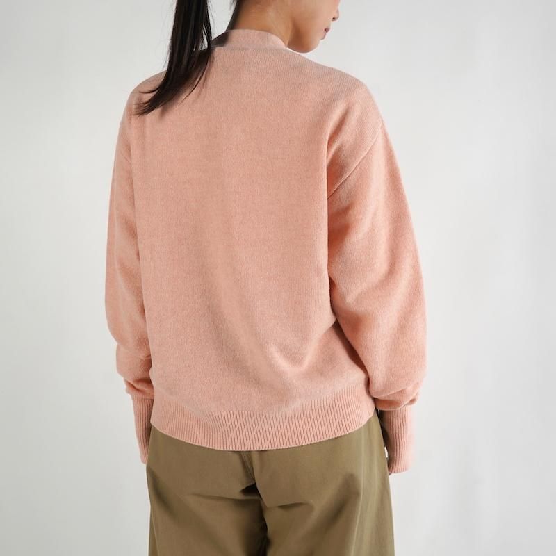 トップス HYKE LAMBSWOOL CARDIGAN LAMBSWOOL CARDIGAN ラムウールカーディガン HYKE（ハイク）通販