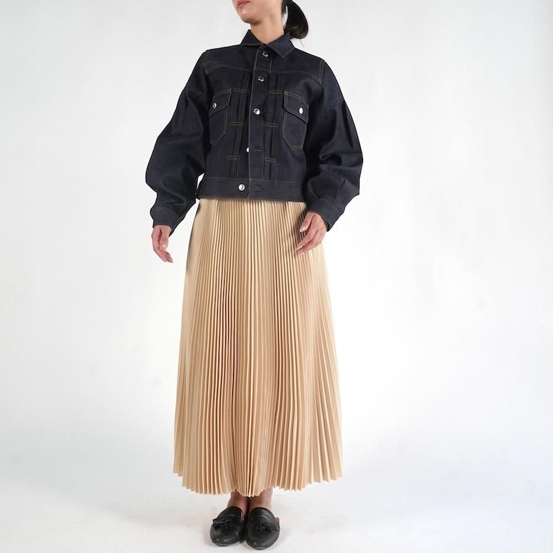 ゆゆママ⭐︎HYKEハイクBALOON SLEEVE DENIM BALLOON SLEEVE DENIM JACKET