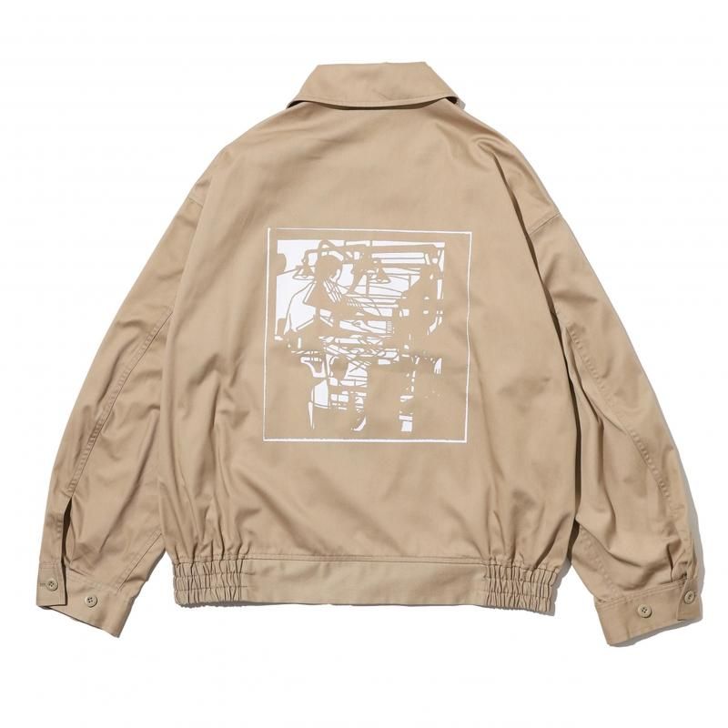 フレッシュサービス AS×FS CORPORATE BLOUSON L FreshService× ACTUAL SOURCE] フレッシュサービス AS×FS