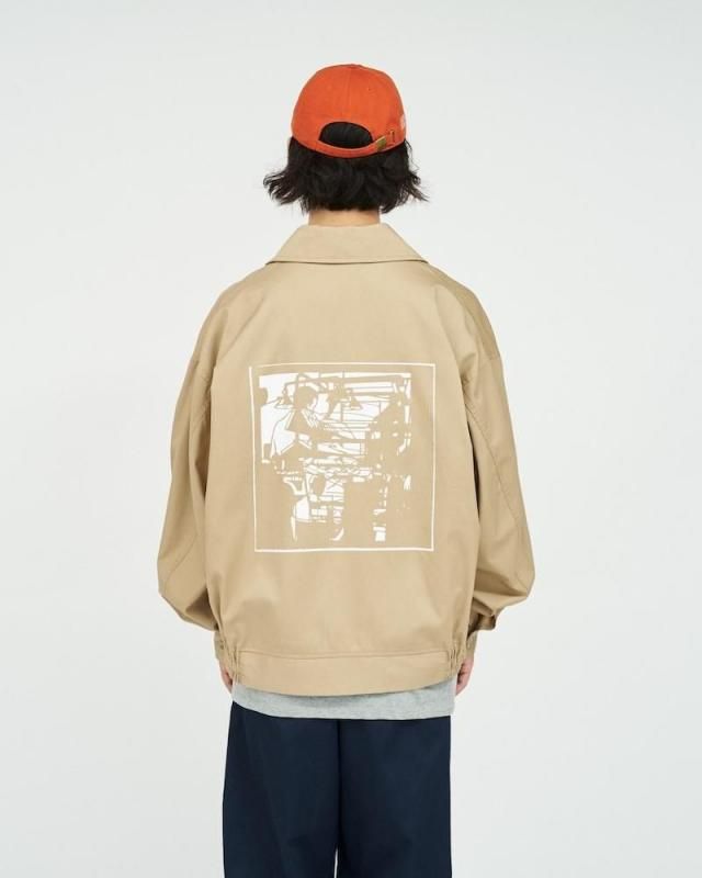 フレッシュサービス AS×FS CORPORATE BLOUSON L FreshService× ACTUAL SOURCE] フレッシュサービス AS×FS