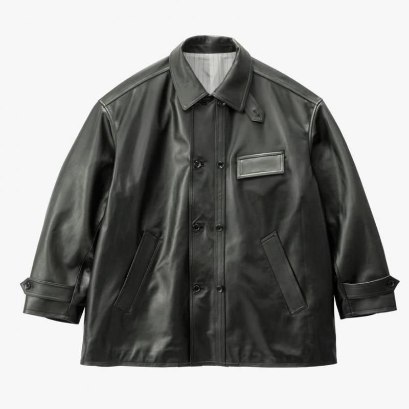 Graphpaper] グラフペーパー Sheep Leather Corbusier Jacket | INS