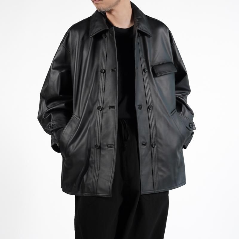 Graphpaper] グラフペーパー Sheep Leather Corbusier Jacket