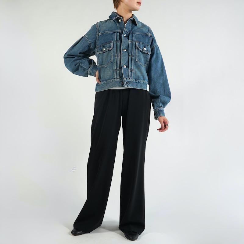 ゆゆママ⭐︎HYKEハイクBALOON SLEEVE DENIM BALLOON SLEEVE DENIM JACKET