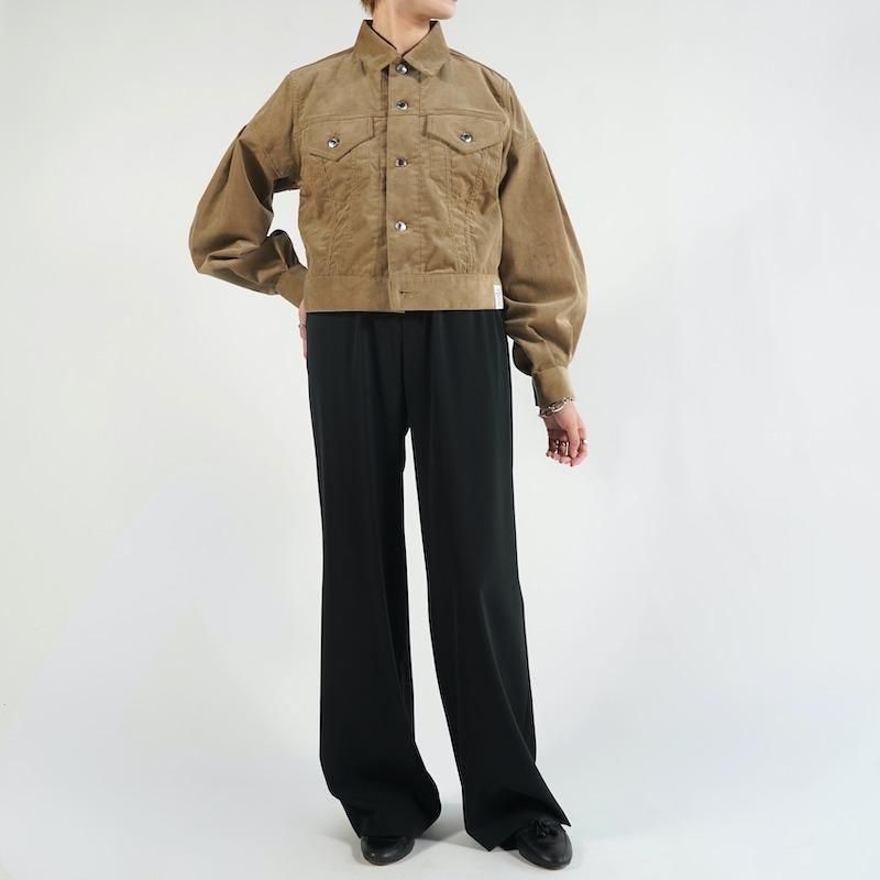 HYKE BALLOON SLEEVE TWILL JACKET ハイク HYKE ONLINE STORE