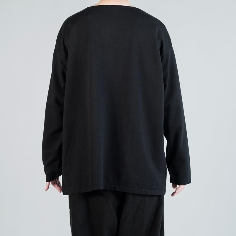 【新品未使用】25AW COMOLI コットンボートネック BLACK 4 新品未使用】25AW COMOLI コットンボートネック BLACK 4 25SS