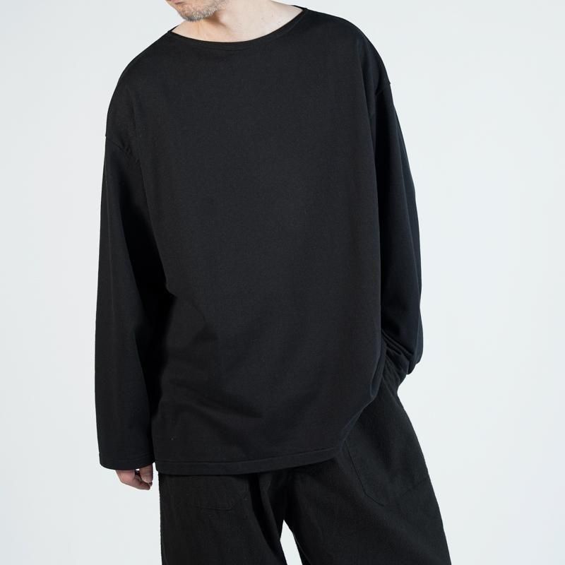 【新品未使用】comoli 25AW コットンボートネック BLACK 3 TOPICS – THE STORE BY MAIDENS
