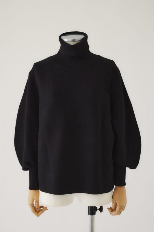 RIM.ARK] リムアーク Dolman wide washable knit (BLACK)