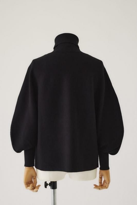 RIM.ARK] リムアーク Dolman wide washable knit (BLACK)