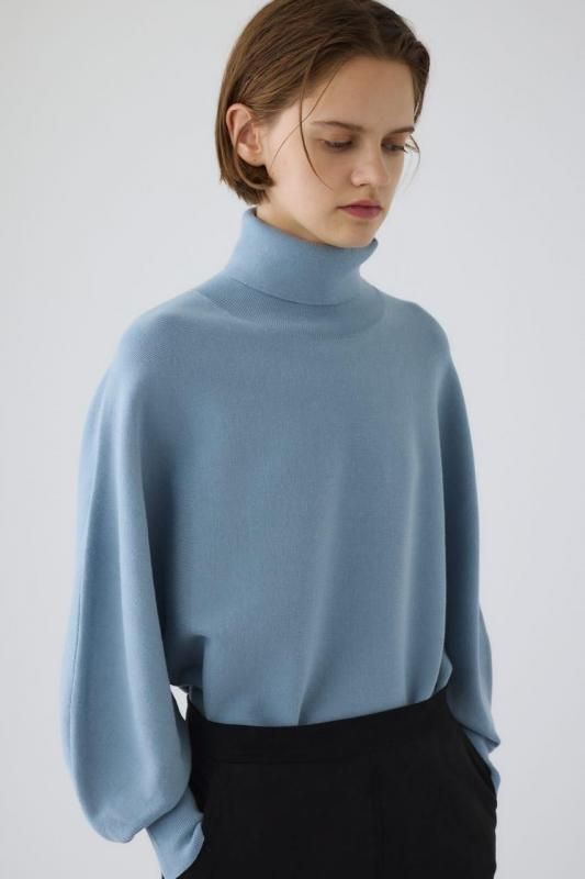 美品　rim.ark リムアーク W face knit JK RIM.ARK | Hook slim knit tops (KNITWEAR ) |RIM.ARK ONLINE STORE
