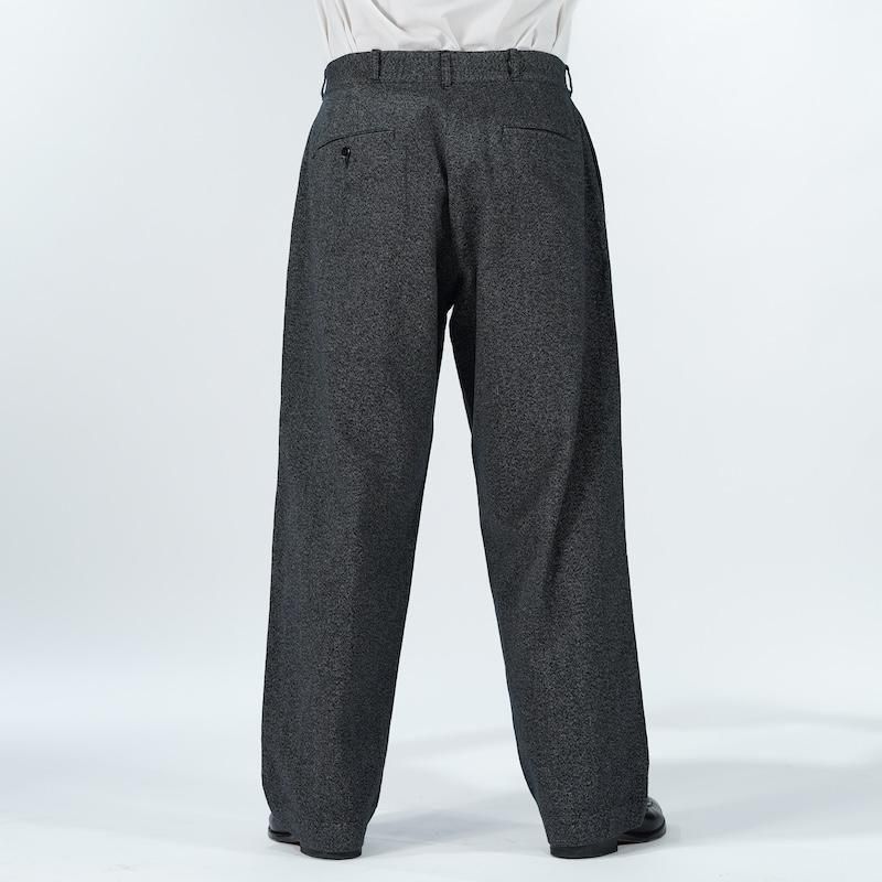 【HERILL/ヘリル】COTTON ワーク パンツ/ブラック/36 HERILL] ヘリル Blackschambray Workpants | INS ONLINE STORE