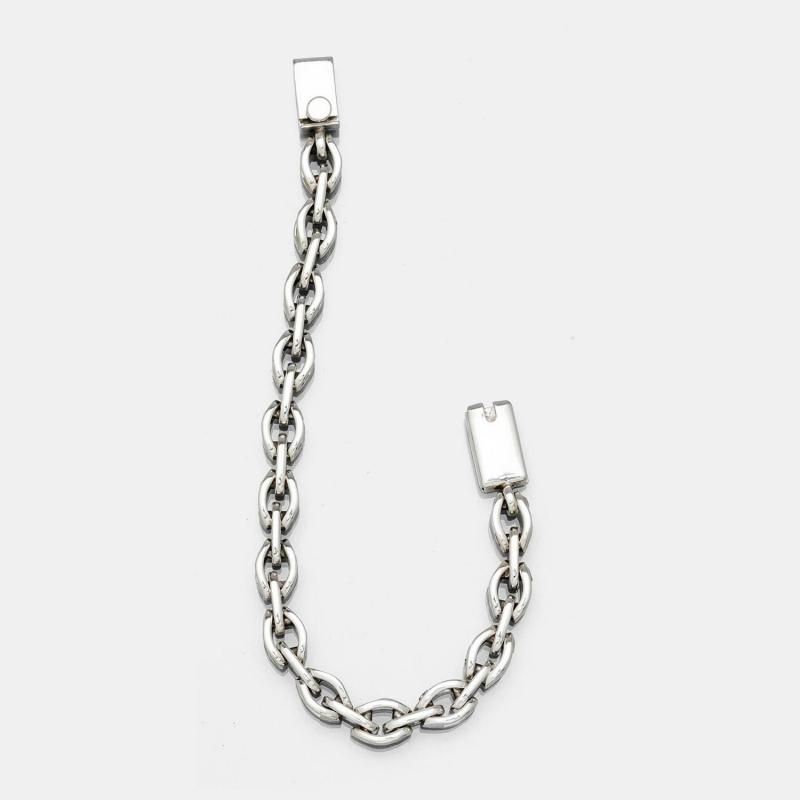 FIFTH GENERAL STORE] CCC-002E Silver Chain Bracelet / 7mm