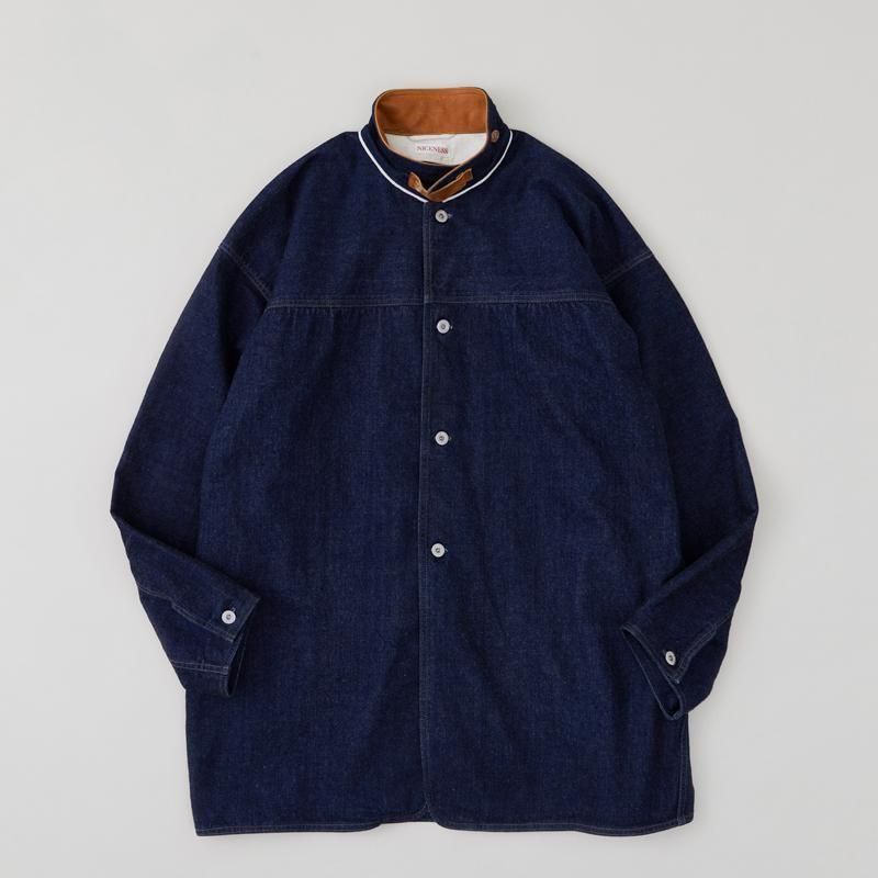 <img class='new_mark_img1' src='https://img.shop-pro.jp/img/new/icons50.gif' style='border:none;display:inline;margin:0px;padding:0px;width:auto;' />[NICENESS] ʥͥ I.VEDDER / 14OZ DENIM CHORE COAT