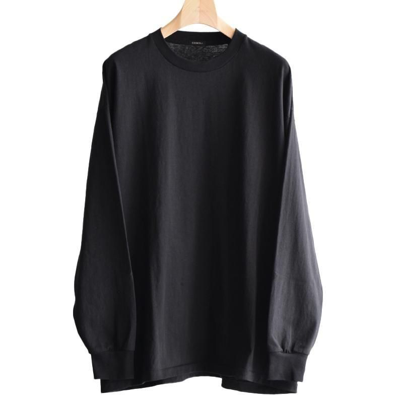 COMOLI] コモリ コットンジャージ 長袖Tシャツ | INS ONLINE STORE