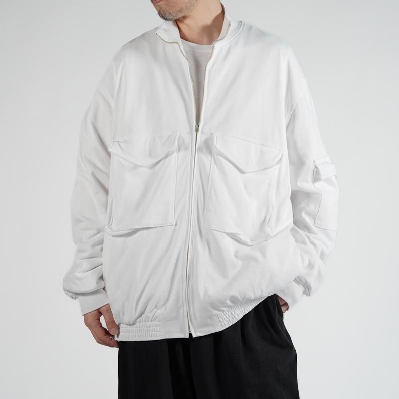 24SS comoli コモリ コットンジャージ　G8ジャケット サイズ1 COMOLI] コモリ コットンジャージ G8ジャケット | INS ONLINE