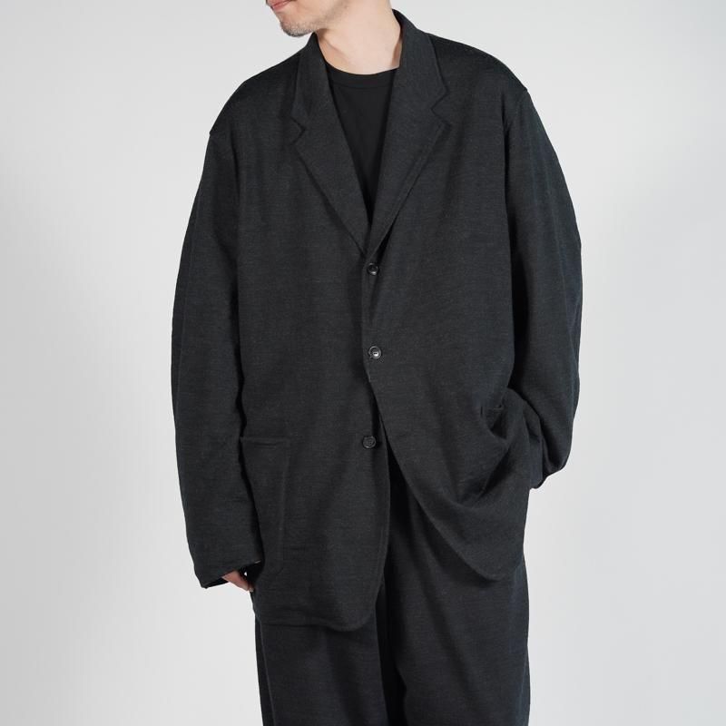 COMOLI] コモリ ウール ニット ジャケット | INS ONLINE STORE