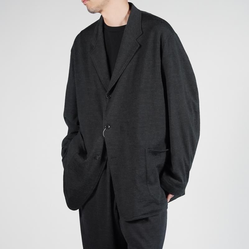 COMOLI] コモリ ウール ニット ジャケット | INS ONLINE STORE