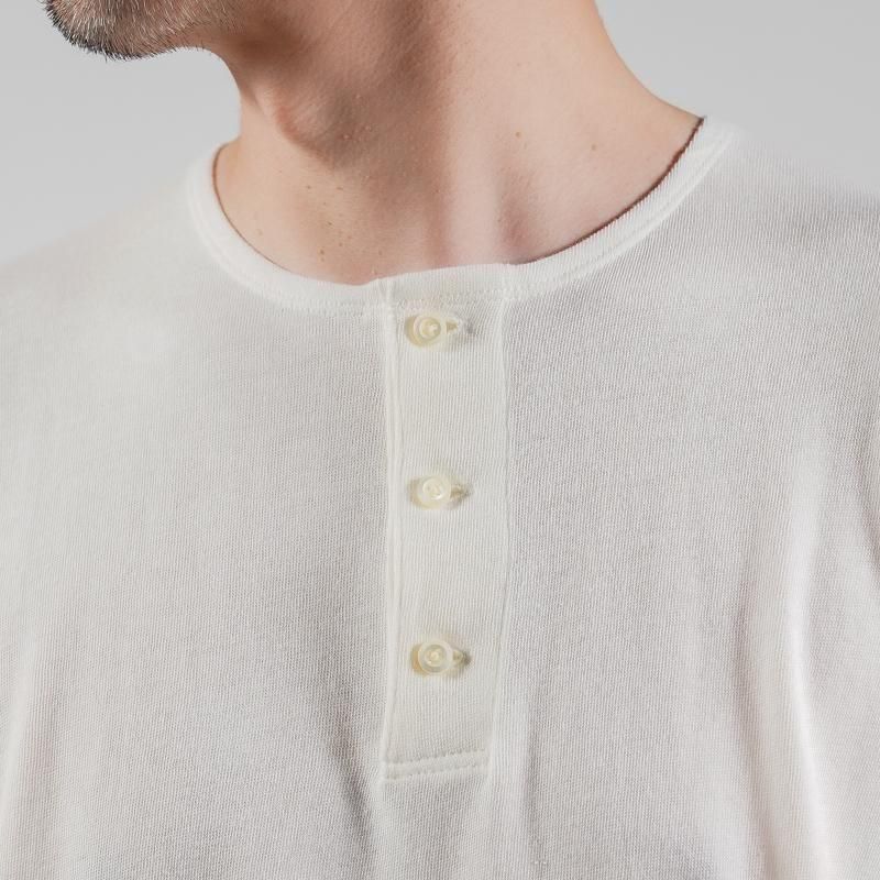 MAATEE&SONS] マーティー & サンズ L/S HENRY NECK TEE | INS ONLINE