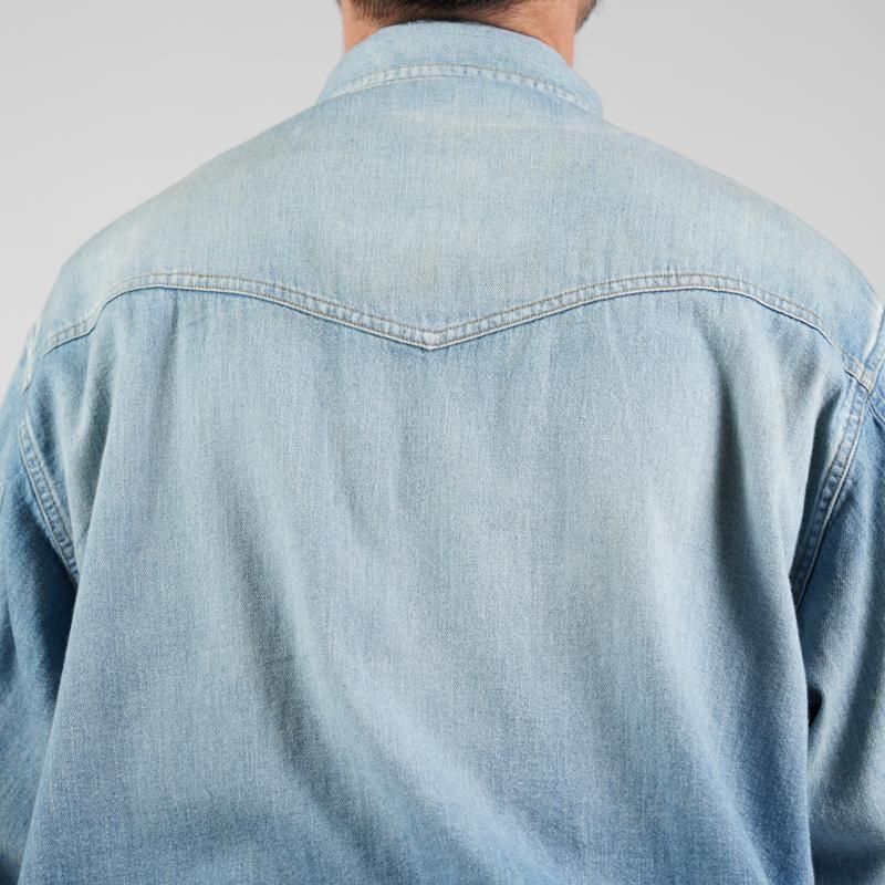 MAATEE&SONS] マーティー & サンズ DENIM SHIRTS COVERALL | INS
