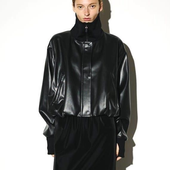 RIM.ARK レザージャケット RIM.ARK | Synthetic leather short JK (JACKETS ) |RIM.ARK