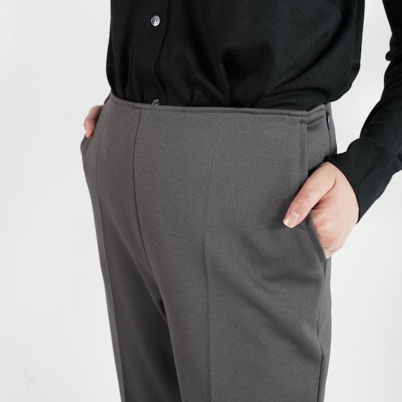 PHEENY] フィーニー Amunzen 2 tuck wide pants(GRAY)
