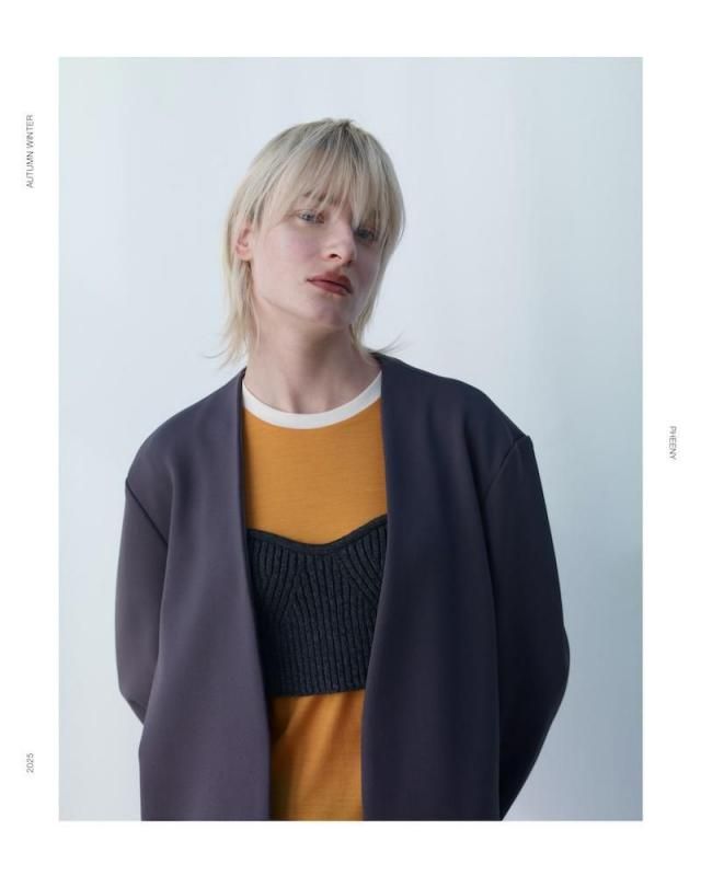 最終値下げ　新品未使用 PHEENY 2025ss Amunzen jacket PHEENY] フィーニー Amunzen jacket(GRAY)