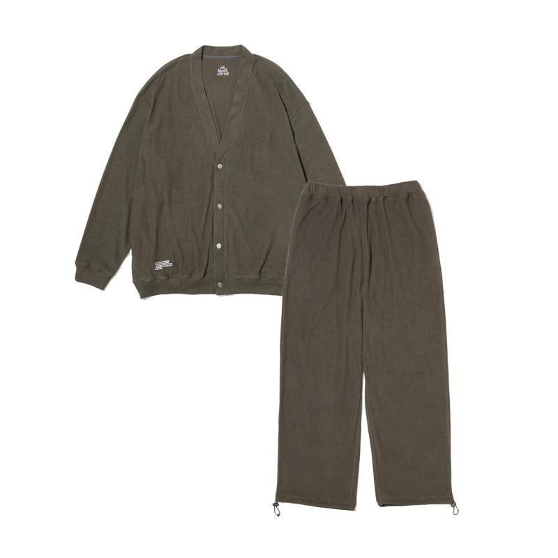 L　フレッシュサービス　UTILITY PILE CARDIGAN SET-UP ReFresh!Service] リフレッシュサービス UTILITY PILE CARDIGAN SET-UP