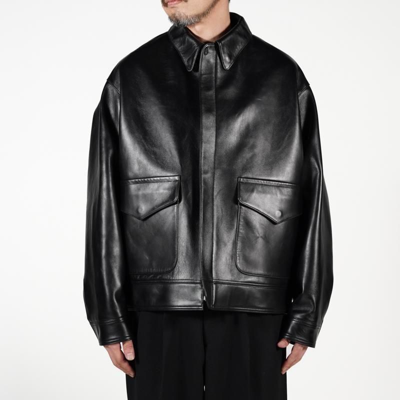A.PRESSE] アプレッセ Leather Type A-2 Flight Jacket | INS